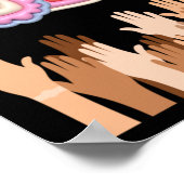 Votum-Aufkleber Poster (Ecke)