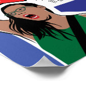 Votum gegen das Faschismus-Poster Poster (Ecke)