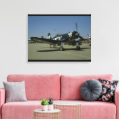 Vought F4U Corsair, Right Front_WWII Flugzeug Leinwanddruck (Insitu (Wohnzimmer))