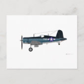 Vought F-4U Corsair 799 Postkarte (Vorderseite)