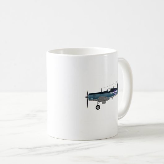 Vought F-4U Seeräuber 799 Kaffeetasse (VorderseiteRechts)