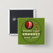 Voulez-vous Krokett avec moi? Button (Vorne & Hinten)