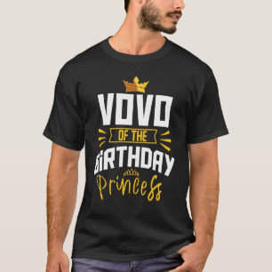 Vovo des Geburtstags Prinzessin Party Bday Celebra T-Shirt