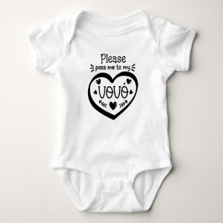 Vovo Großmutter-Geschenk, Vovo, Vovo Baby Bodysuit Baby Strampler