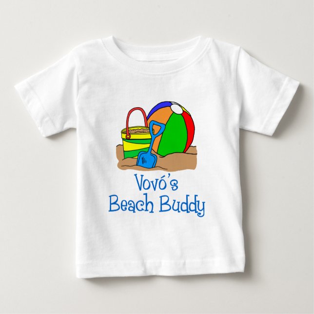 Vovos Beach Buddy Baby T-shirt (Vorderseite)