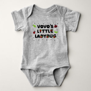 Vovos Kleine Ladybug - Niedlich Baby Strampler