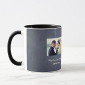 Vow Erneuerung Geschenk personalisierte Tafel Tasse (Links)