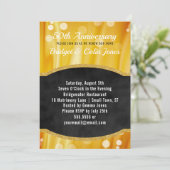 Vow Renewal 50. Hochzeitstag Einladung (Stehend Vorderseite)