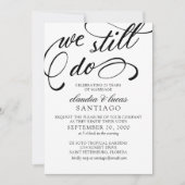 Vow Renewal Einladung (Vorderseite)