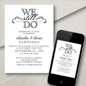 Vow Renewal Einladung