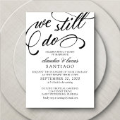 Vow Renewal Einladung