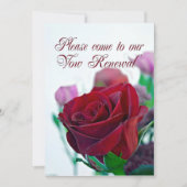 Vow-Renewal Einladung (Vorderseite)