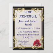 Vow-Renewal Einladung (Rückseite)