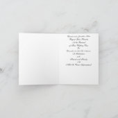 Vow Renewal Einladungskarte (Innenseite)