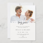 Vow Renewal Invitation - We Still Do with Photo Einladung (Vorderseite)