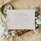 Vow Renewal Zeremony Wedding Invitation Card S102 Save The Date