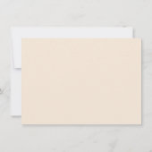 Vowboy western Wedding Send Off Petal Toss Card Einladung (Rückseite)