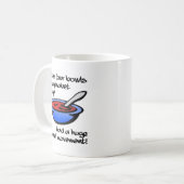 Vowel Movement Funny Mug Kaffeetasse (Vorderseite Links)
