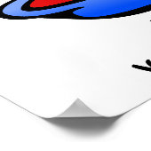 Vowel Movement Funny Poster (Ecke)