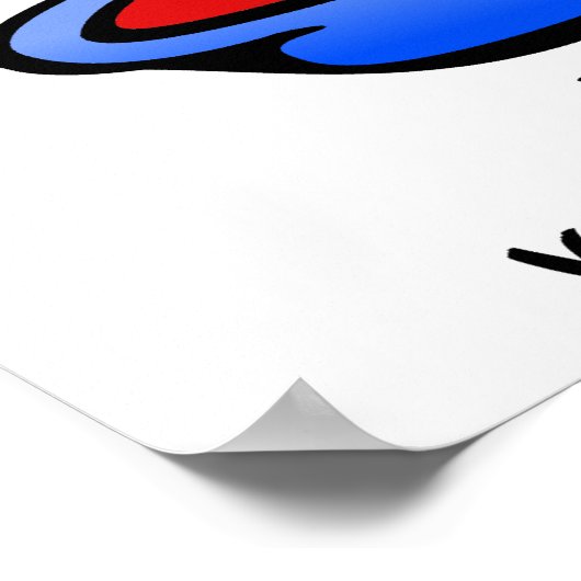 Vowel Movement Funny Poster (Ecke)