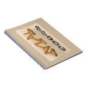 Vowels AEIOU Englisch Notizblock (Rechte Seite)