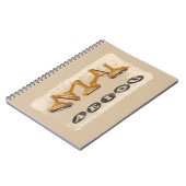 Vowels AEIOU Englisch Notizblock (Linke Seite)