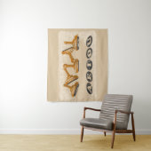 Vowels AEIOU Englisch Wandteppich (Beispiel)