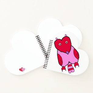 Vowlentine-Notebook Notizblock