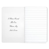 Vows Book Custom Minimalistisch Greenerary Waterco Taschennotizbuch (Innenseite Vorne)