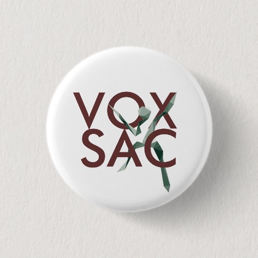 VOX-Menschenknopf Button (Vorderseite)