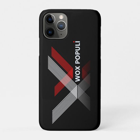 VOX POPULI Case-Mate iPhone HÜLLE (Rückseite)