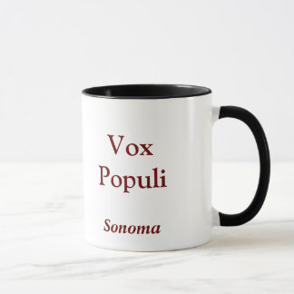 Vox Populi Sonoma Tasse