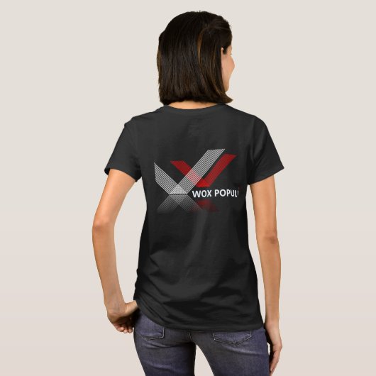 VOX POPULI T-Shirt (Schwarz voll)