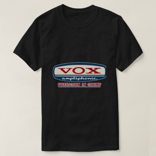 VOX Verstärker Klassischer T - Shirt (Design vorne)