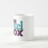 Voxel Kasten-Kaffee-Tasse Kaffeetasse (Mittel)