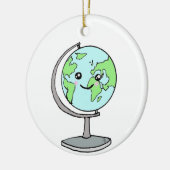 Voy a dar la vuelta al mundo keramik ornament (Links)