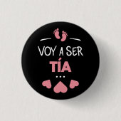 Voy a ser tia button (Vorderseite)