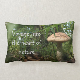 Voyage in Natur-Wurfs-Kissen Lendenkissen