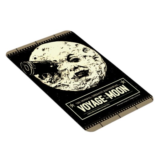 *VOYAGE zum MOON* Flexible Magnet (Rechte Seite)