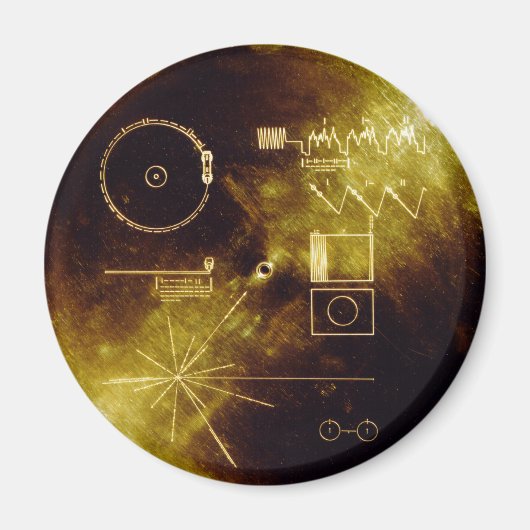 Voyager 1 & 2 magnet (Vorne)