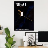 Voyager 1 - Gesandter für die Sterne Poster (Heimbüro)