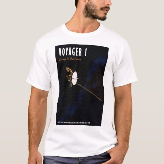 Voyager 1 - Gesandter für die Sterne T-Shirt (Vorderseite)