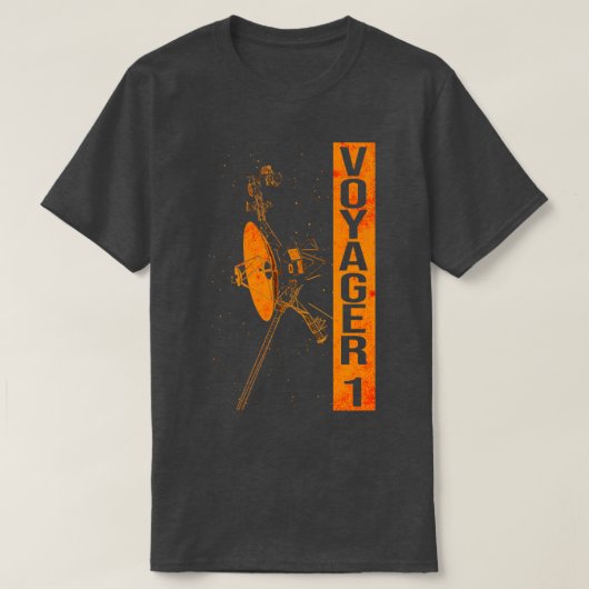 Voyager 1 Interstellar Space Probe14 T-Shirt (Design vorne)