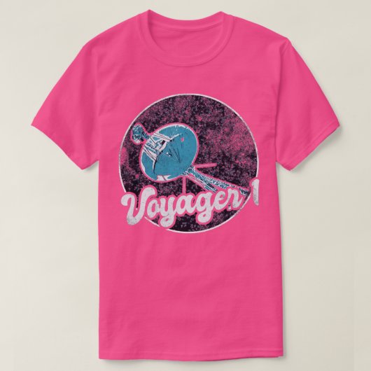 Voyager 1 Interstellar Space Probe1 T-Shirt (Design vorne)