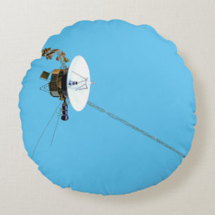 Voyager 1-Wurfkissen Rundes Kissen