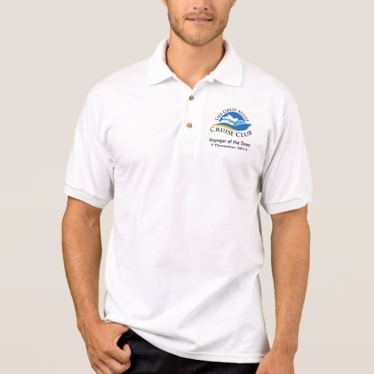 Voyager der Meere - 7. Dezember 2013 Polo Shirt (Vorderseite)