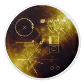 Voyager Golden Record Keramikknauf (Vorderseite)