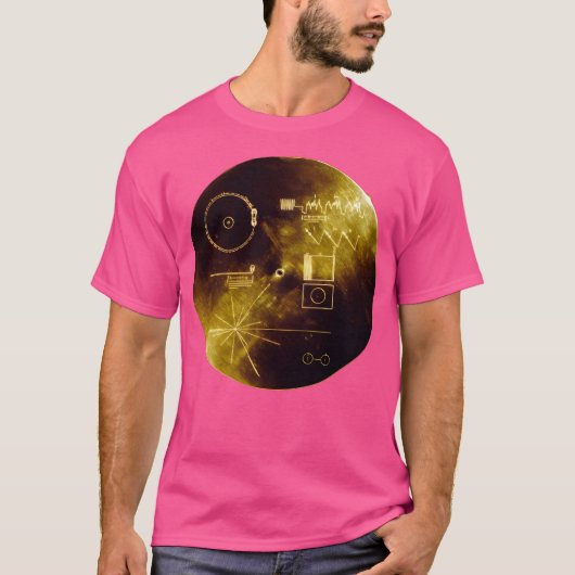 Voyager Golden Record T-Shirt (Vorderseite)