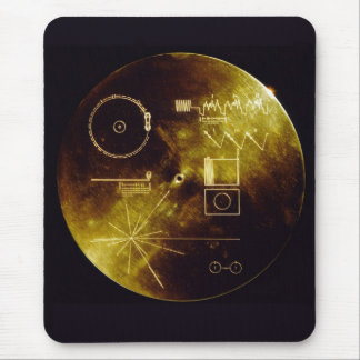 Voyager-goldene Aufzeichnung Mousepad