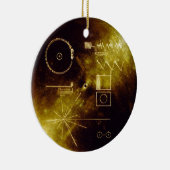 Voyager-Mitteilung Keramik Ornament (Rechts)